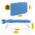 Массажный стол  4FIZJO Massage Table Alu W60 Blue - фото №7